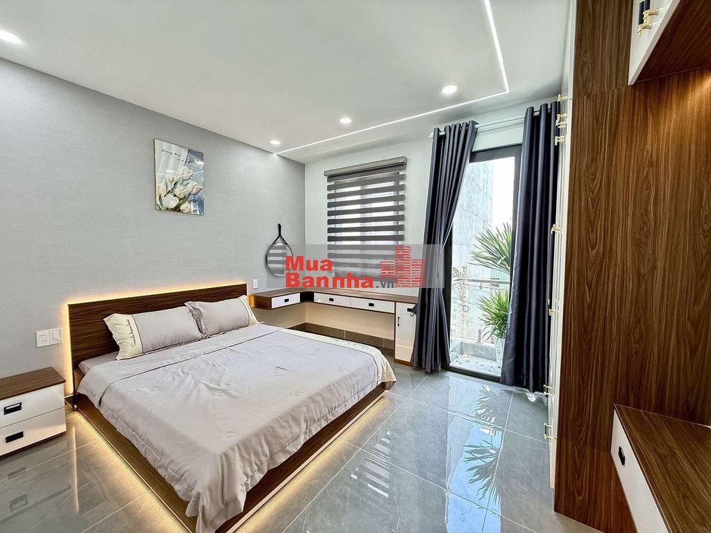Giá tốt Nhà Phố 4 Tầng Hẻm 8m Thông Khu VIP Nguyễn Ảnh Thủ