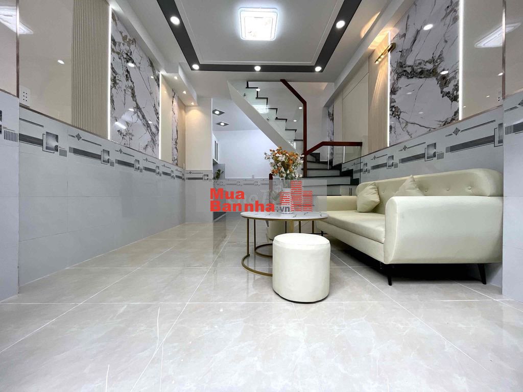 Nhà 1lầu đúc thật DT:3,5x8,5m 2Tầng 2PN 2WC hẻm 2174 Huỳnh Tấn Phát