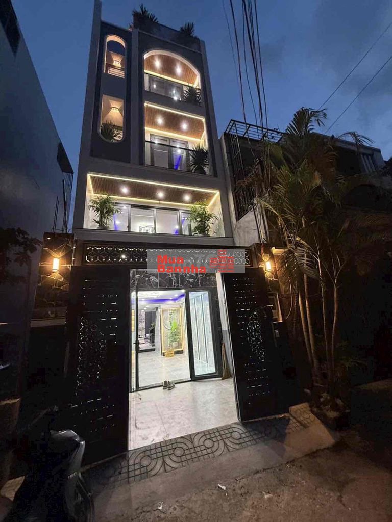BÁN NHÀ NGAY EMART PHAN HUY ÍCH CÓ THANG MÁY Ô TÔ VÀO NHÀ