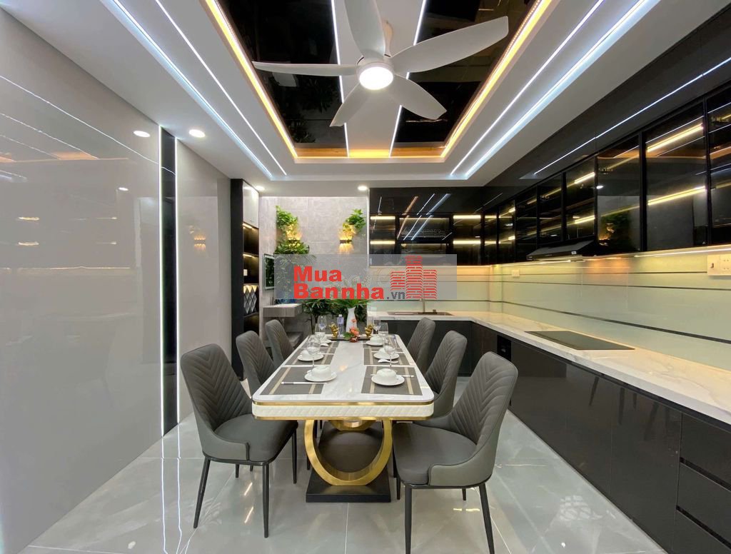 Giảm 1tỷ, Nhà phố 4x15m 1lững 3 lầu đường 6m 1/ Thạnh xuân 25