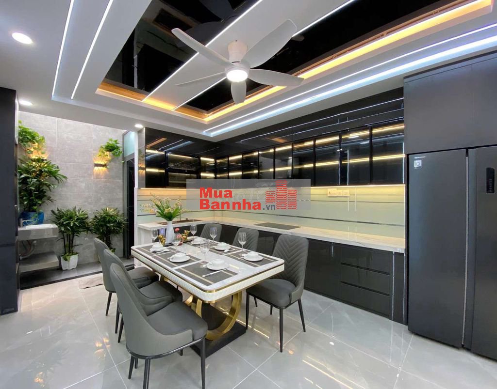 Giảm 1tỷ, Nhà phố 4x15m 1lững 3 lầu đường 6m 1/ Thạnh xuân 25