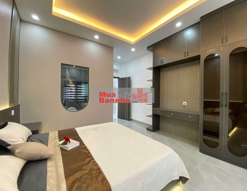Giảm 1tỷ, Nhà phố 4x15m 1lững 3 lầu đường 6m 1/ Thạnh xuân 25
