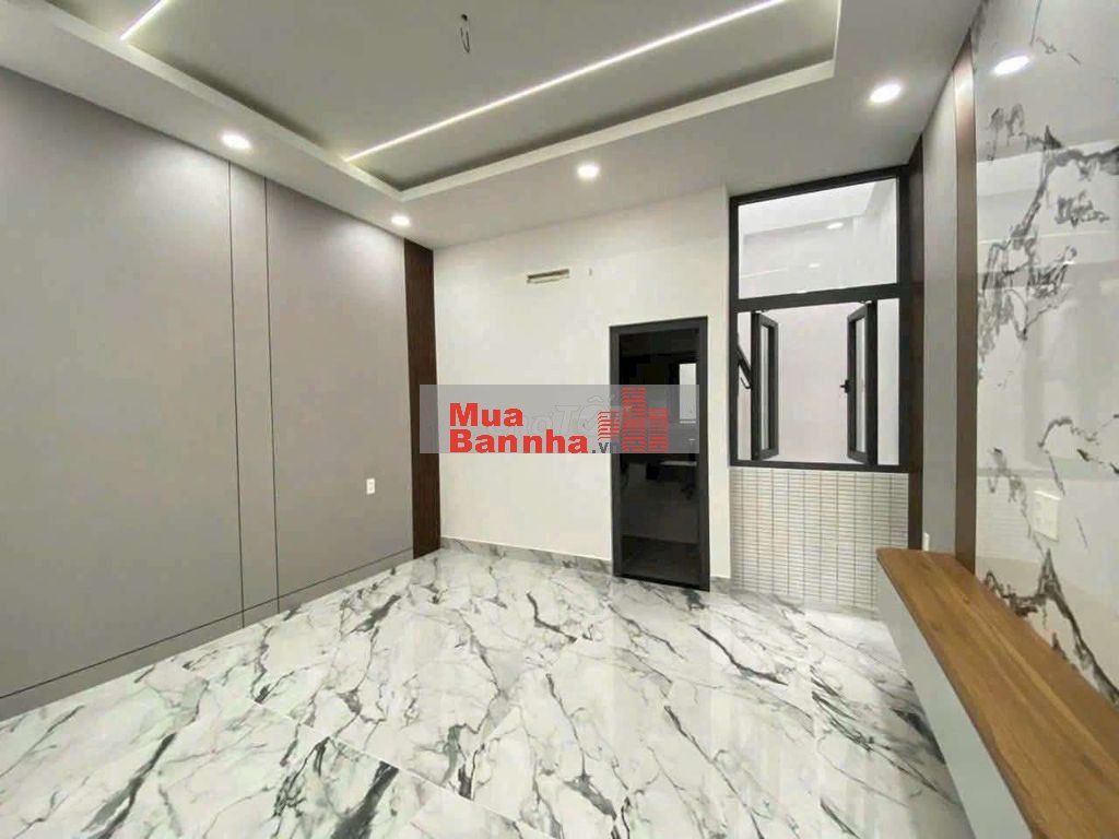 Nhà phố 4x14m 1lững 3 lầu đường 8m thông gần công viên Tân thới hiệp21