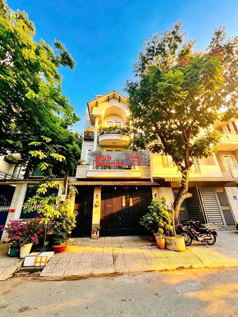 SIÊU ĐẦU TƯ! Mặt tiền 16m KDC Bình Hưng 4 tầng 100m2, sát Q8, 9.xx tỷ